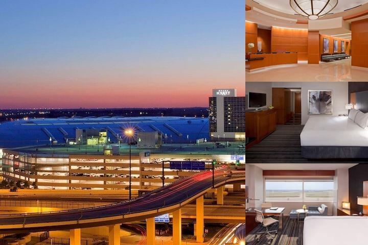 Grand Hyatt DFW - Connected to the airport photo collage