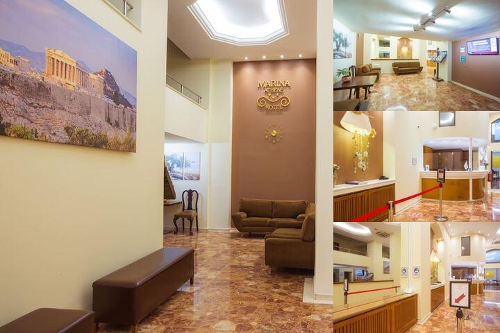 Marina Hotel Athens photo collage