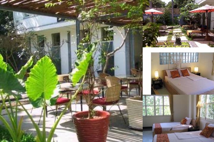 Frangipani Villas photo collage