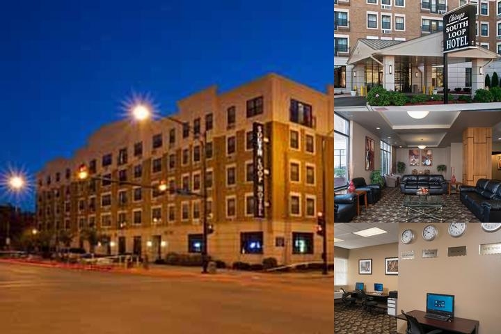 Chicago South Loop Hotel photo collage