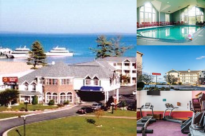 Clarion Hotel Mackinaw City Beachfront photo collage