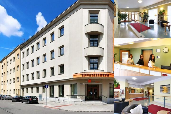City Apart Hotel Brno photo collage