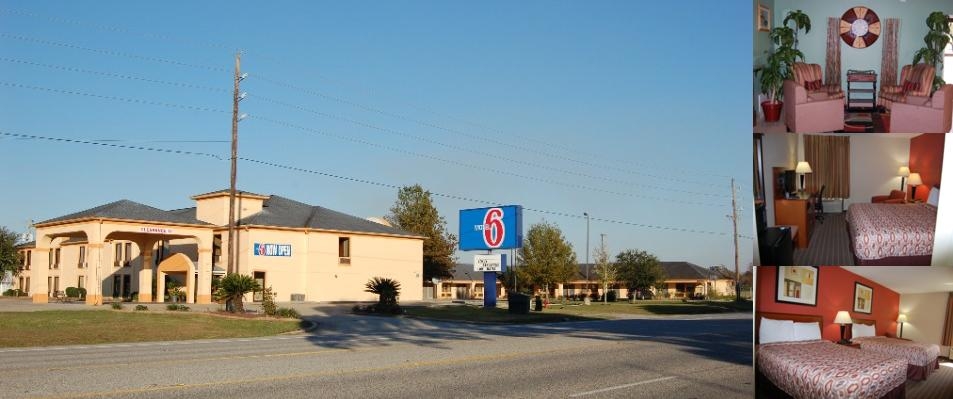 Motel 6 Abbeville, LA photo collage