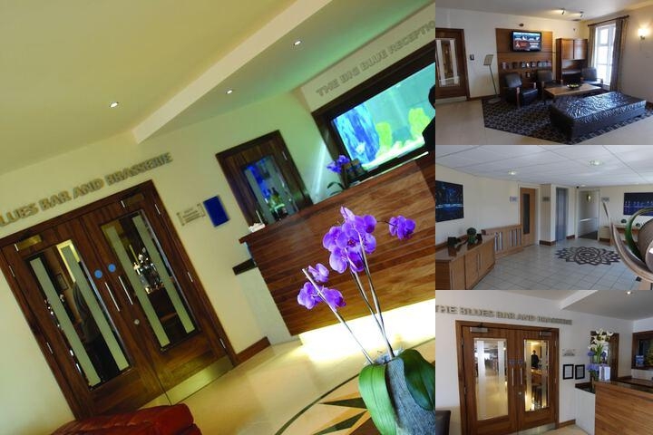 Big Blue Hotel photo collage
