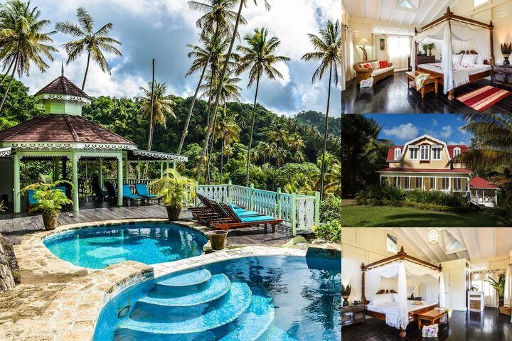 Fond Doux Eco Resort photo collage