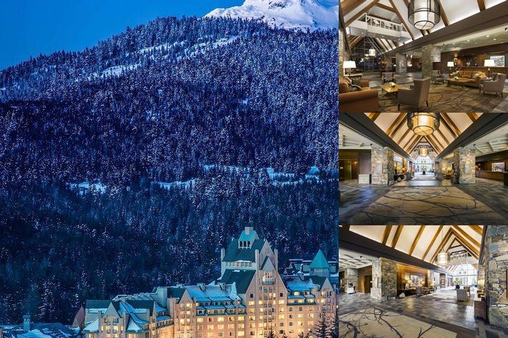 Fairmont Chateau Whistler photo collage