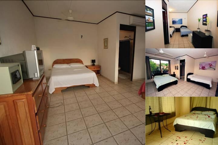 Blue Palm Hotel photo collage