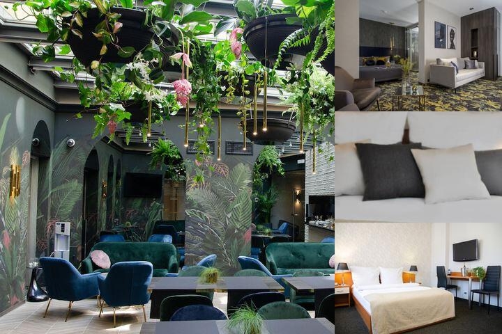 Hotel Atrium photo collage