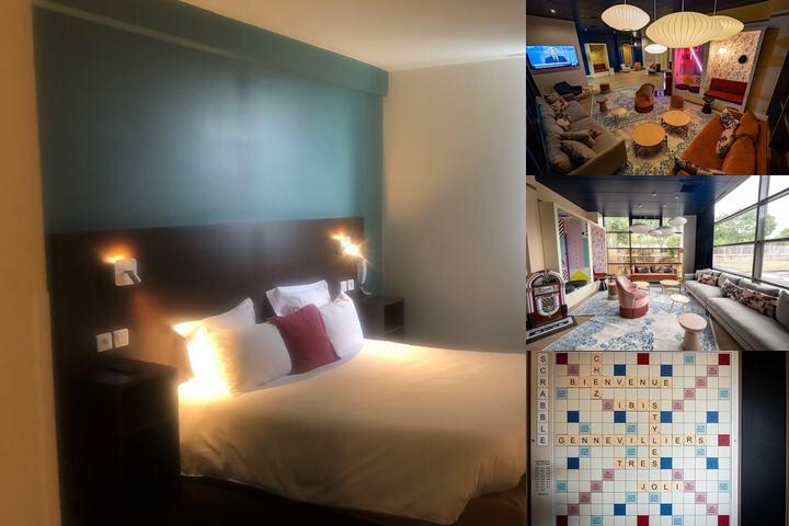 ibis styles Paris Gennevilliers photo collage