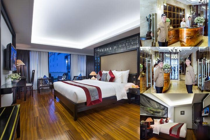 Golden Lotus Boutique Hotel photo collage