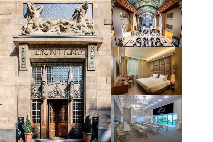 Continental Hotel Budapest photo collage