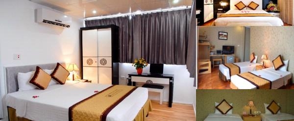 Hanoi Amanda Hotel photo collage