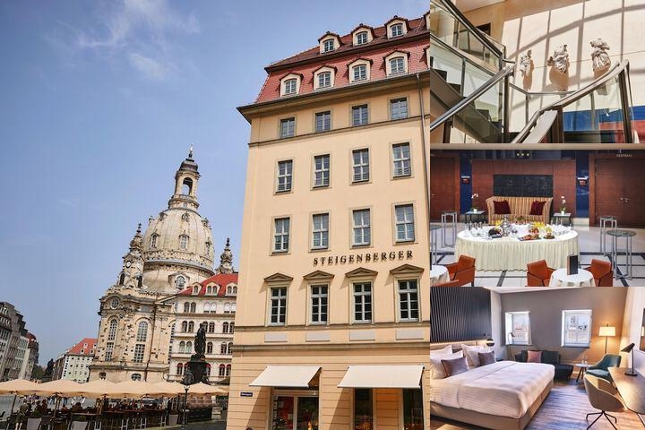 Steigenberger Hotel de Saxe photo collage