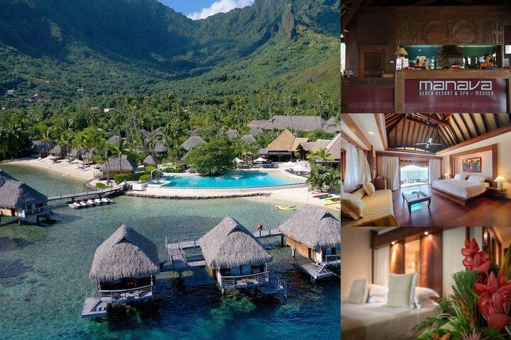 Manava Beach Resort & Spa Moorea photo collage