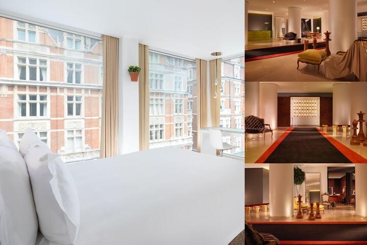 St Martins Lane London, a Morgans Originals hotel photo collage