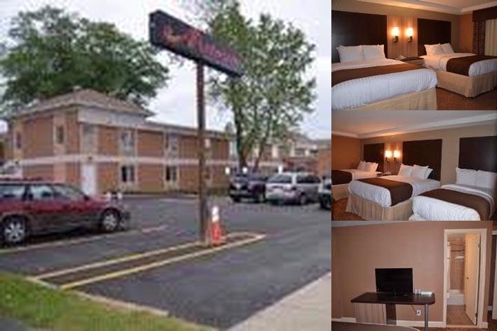 AAshram Hotel by Niagara River photo collage