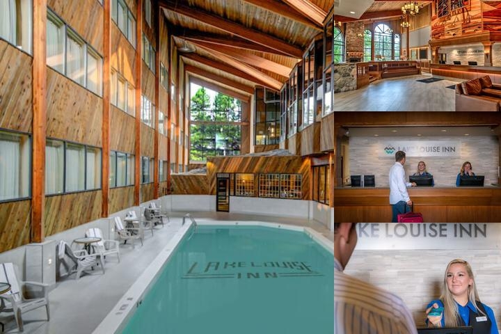 Lake Louise Inn photo collage