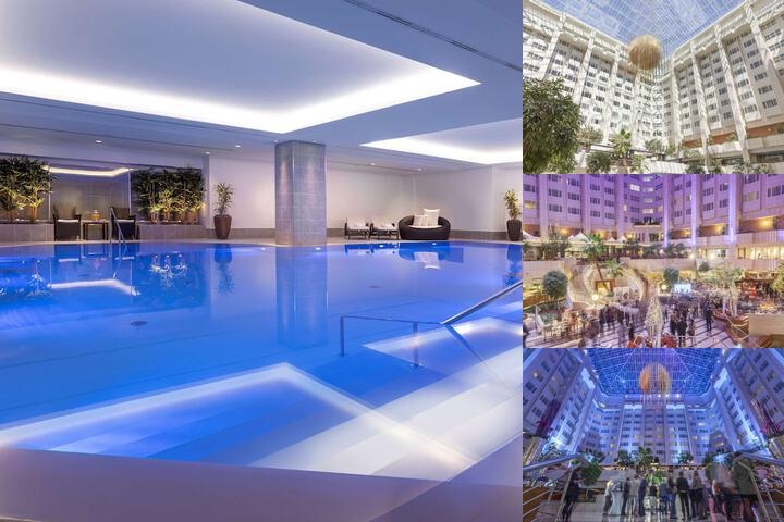 Hilton Prague Atrium photo collage