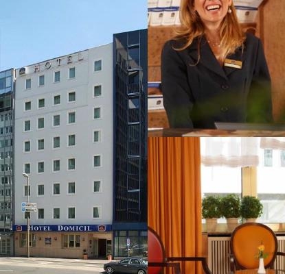 The Domicil Hotel Frankfurt City photo collage