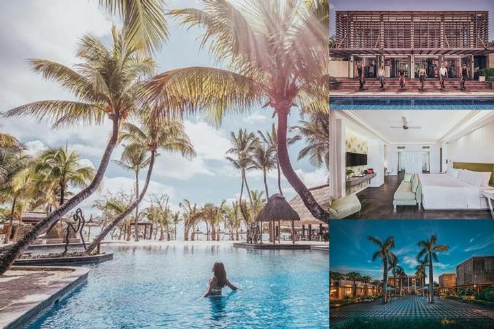 Long Beach Mauritius photo collage
