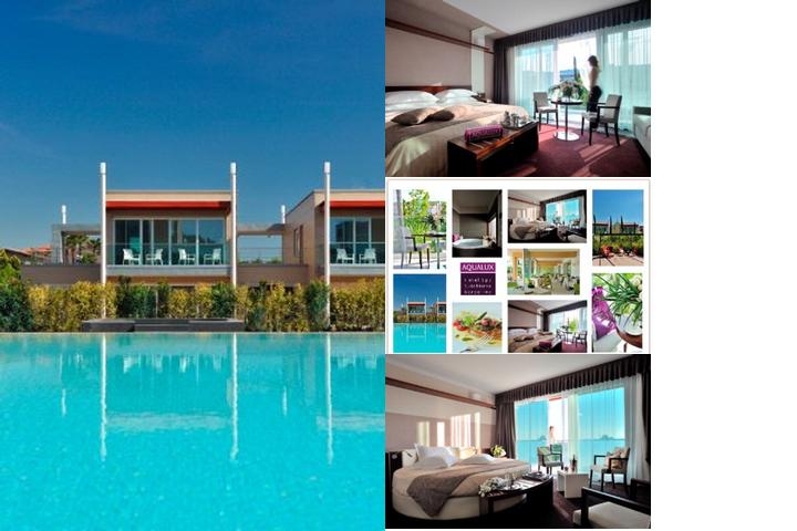 Aqualux Hotel Spa & Suite photo collage