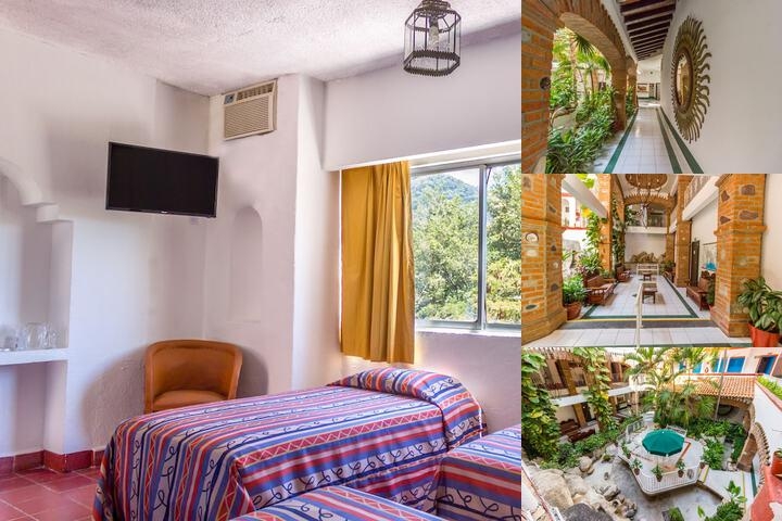 Hotel Encino Malecón Centro Puerto Vallarta photo collage