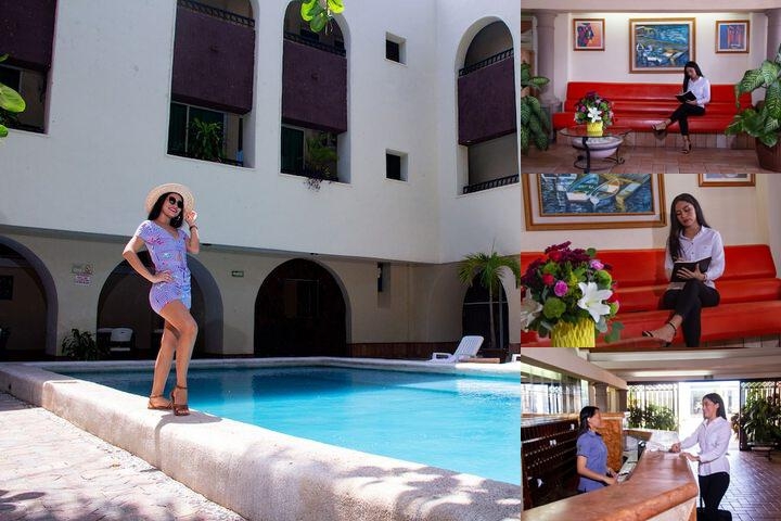 Hotel Maria De Lourdes Cancun photo collage