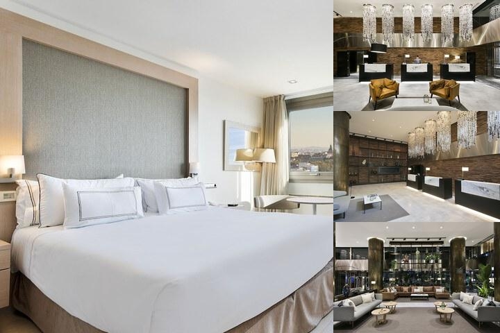 Melia Madrid Princesa photo collage
