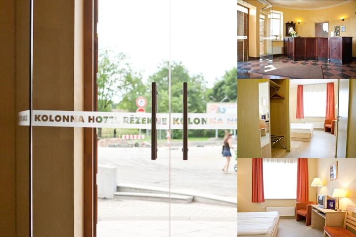 Kolonna Hotel Rezekne photo collage