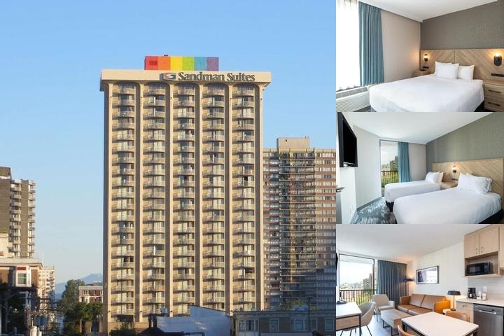 Sandman Suites Vancouver on Davie photo collage