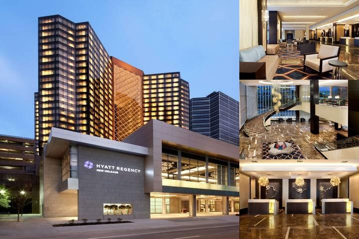 Hyatt Regency New Orleans photo collage