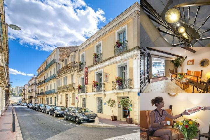 Hotel d'Aragon - Place de la Comédie photo collage