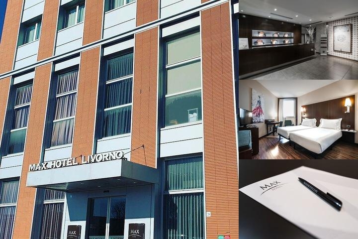 Max Hotel Livorno photo collage