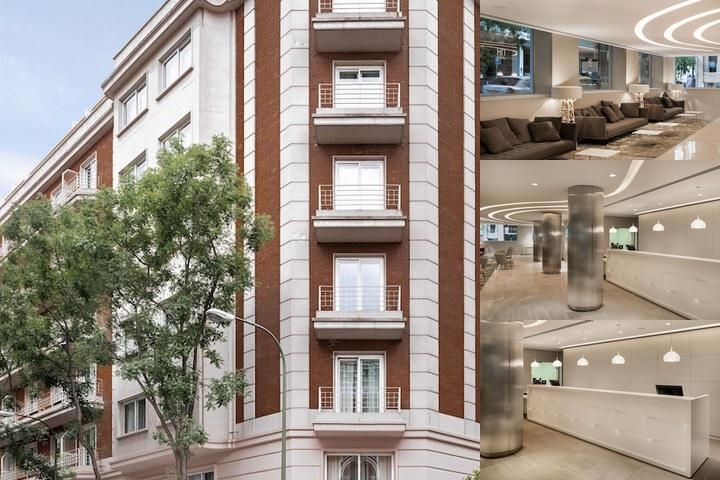NH Madrid Zurbano photo collage