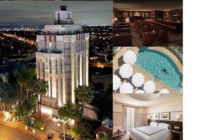 Sunset Tower Hotel photo collage