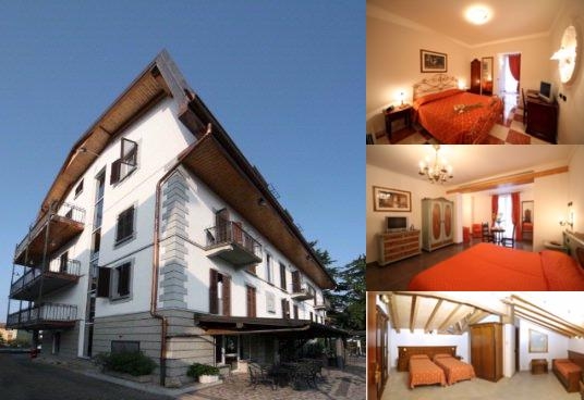 Hotel Ungheria Varese 1946 photo collage