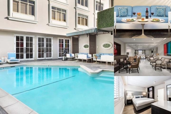 The Mosaic Hotel Beverly Hills photo collage
