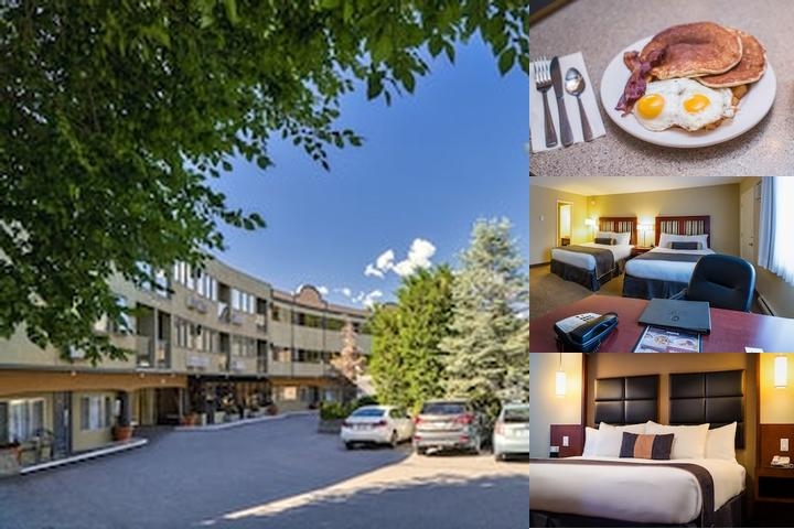 Gill Hotel Penticton photo collage