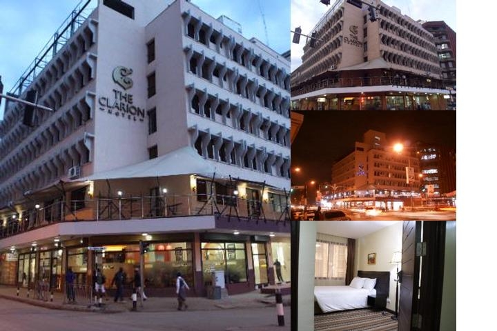 The Clarion Hotel photo collage