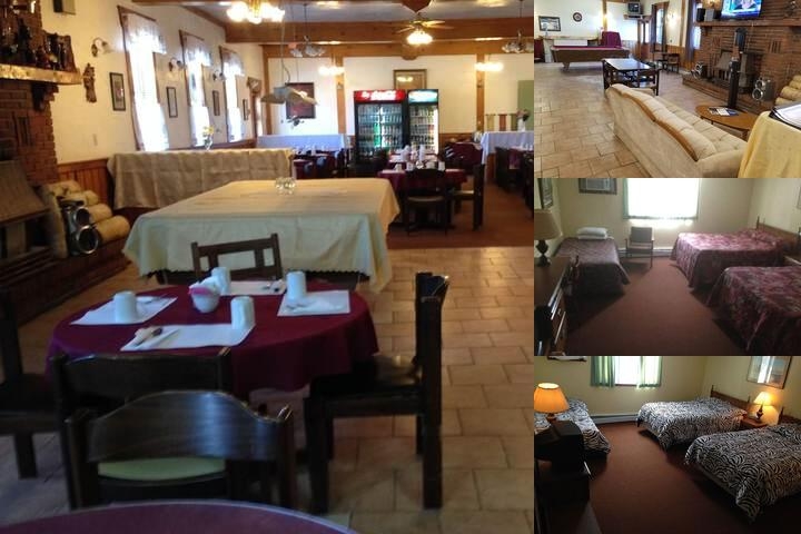Englehart Motel photo collage