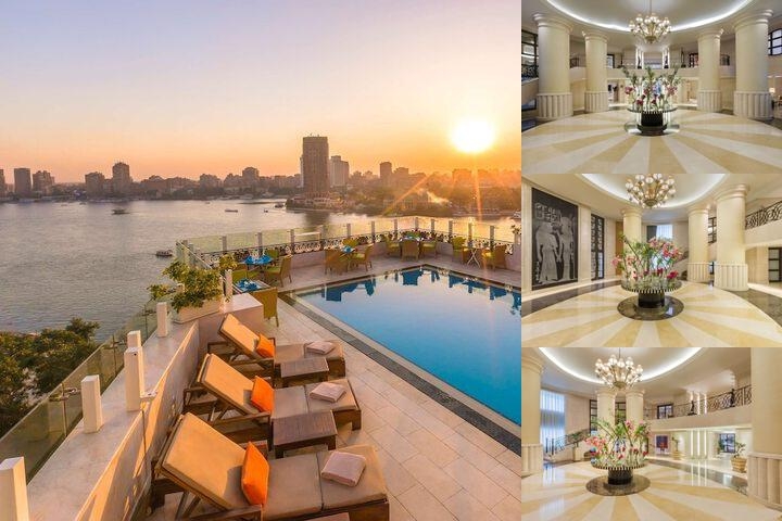 Kempinski Nile Hotel Cairo photo collage