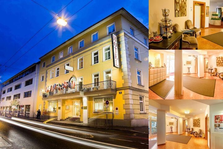 Goldenes Theater Hotel photo collage