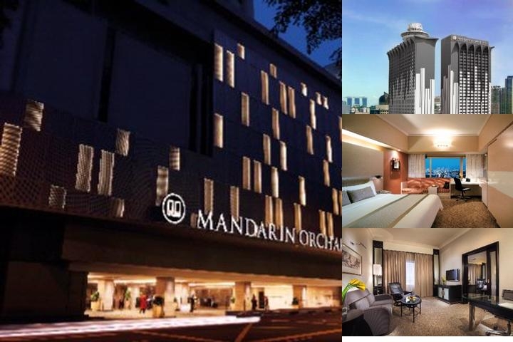 Mandarin Orchard Singapore photo collage