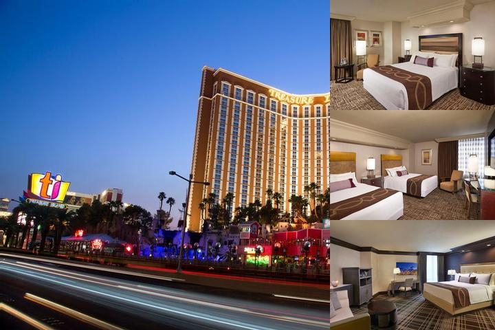 Treasure Island Las Vegas Ti Hotel & Casino photo collage