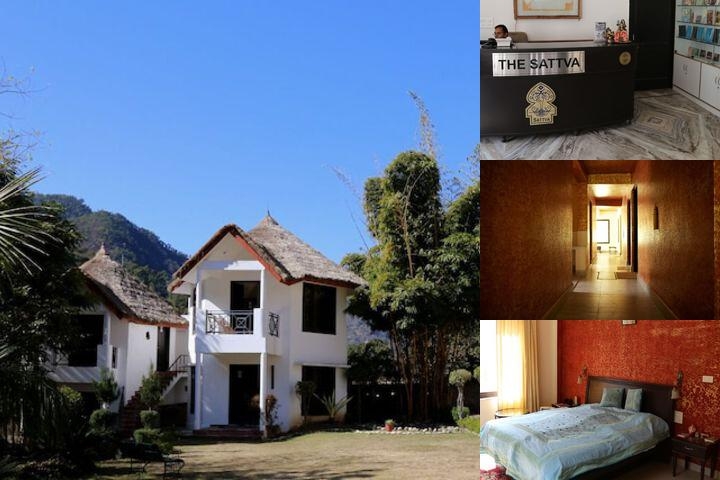 Sattva Retreat photo collage