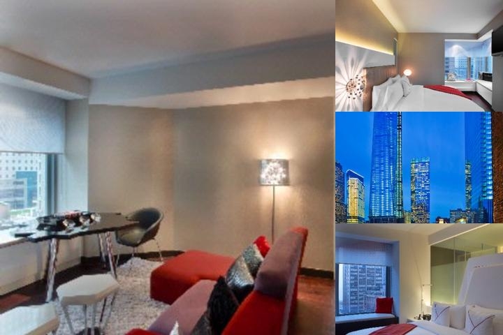 W New York Downtown photo collage