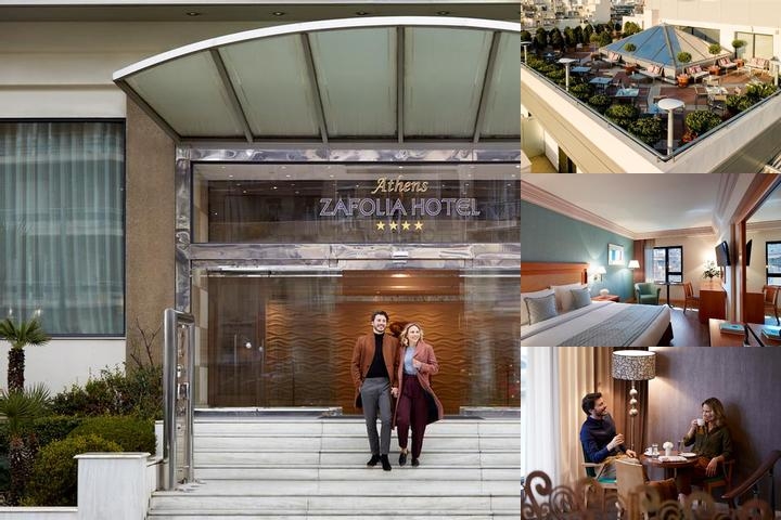 Athens Zafolia Hotel photo collage