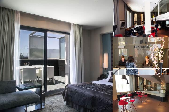 Pestana Arena Barcelona photo collage