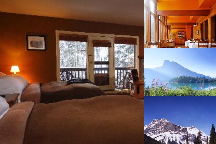 Emerald Lake Lodge photo collage