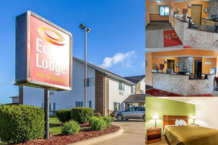Econo Lodge Inn & Suites Pekin - Peoria Area photo collage